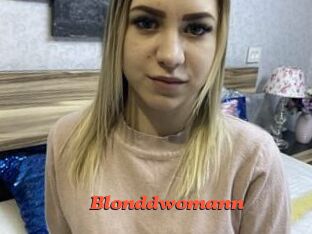 Blonddwomann