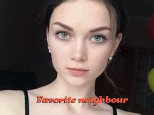 Favorite_neighbour