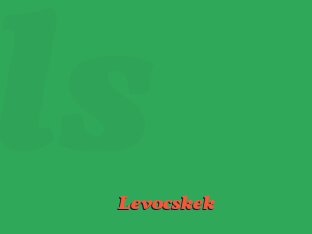Levocskek
