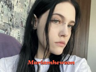Mariamhewson