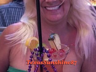 TexasSunshine87