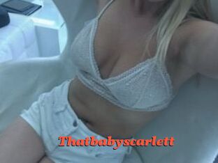 Thatbabyscarlett