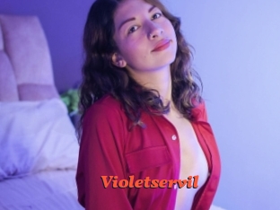 Violetservil