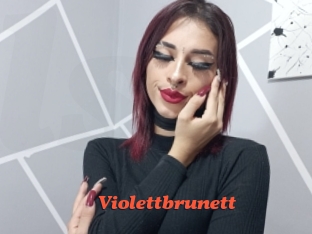 Violettbrunett